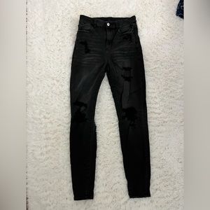 American Eagle Soft Knit High-Rise Skinny Jeans